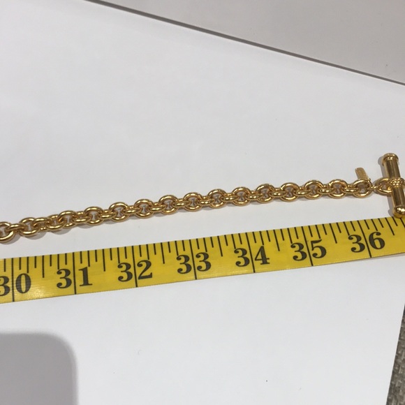 Rare SUNG by Alfred Sung vintage gold tone chain belt - Picture 5 of 5